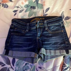 women jean shorts